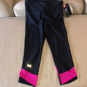Power in Pink UA Capris